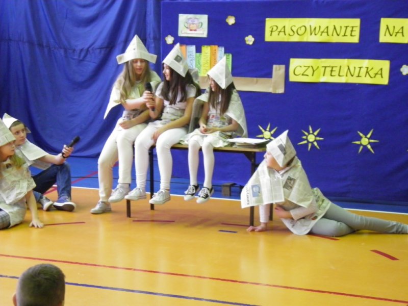 Pasowanie na ucznia klasy I.